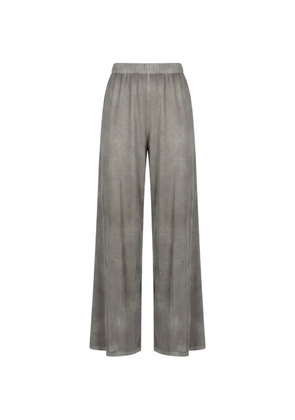 Avant Toi elasticated-waistband palazzo pants - Grey