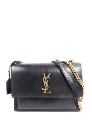 Saint Laurent Pre-Owned medium Sunset chain shoulder bag - Black