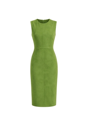 Stouls Evita suede maxi dress - Green