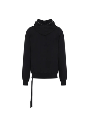 Rick Owens DRKSHDW zip-up hoodie - Black