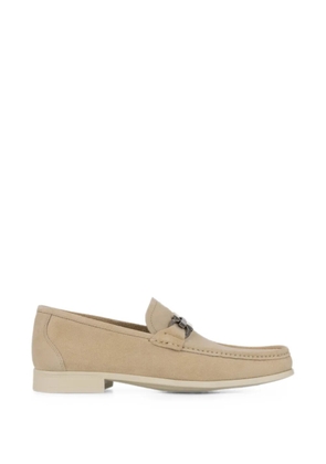 Ferragamo Gancini ornament loafers - Neutrals