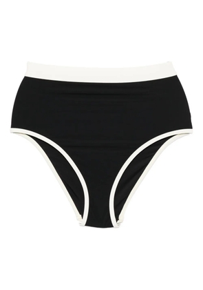 BONDI BORN Jayde high-waist bikini bottoms - Black