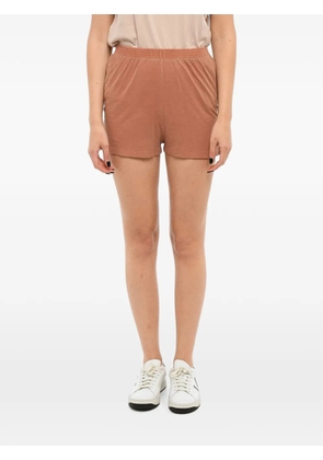 American Vintage Lamy elasticated-waist shorts - Orange