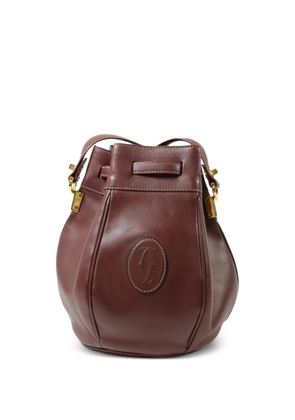 Cartier Must de Cartier bucket bag - Red