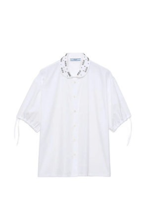 Prada poplin shirt - White