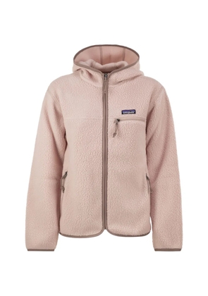 Patagonia teddy fleece hooded jacket - Pink