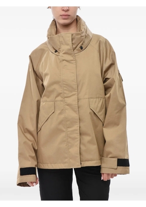 Woolrich Lily removable-hood jacket - Neutrals