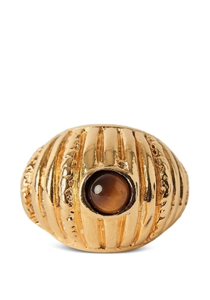 Paola Sighinolfi Reef tiger eye ring - Gold
