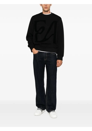 Emporio Armani long-sleeves sweatshirt - Black