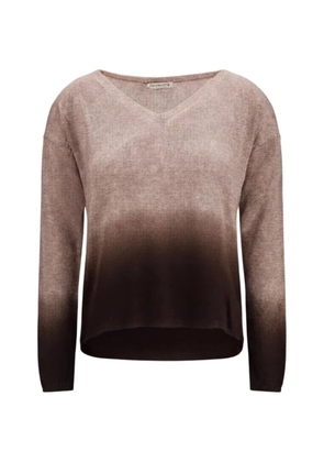 MIRROR IN THE SKY gradient-dyed cashmere sweater - Neutrals