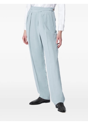 Blazé Milano pleated tailored trousers - Blue