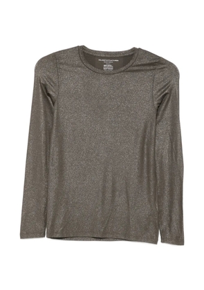 Majestic Filatures glitter-effect long-sleeve T-shirt - Grey