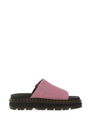 Dr Martens Zebzag touch-strap platform flat sandals - Pink