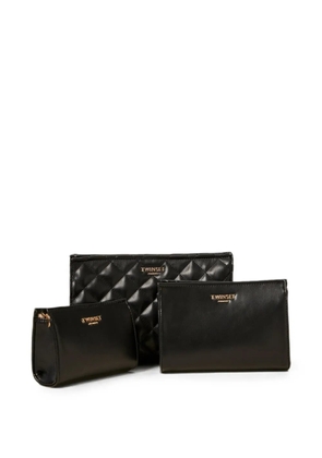 TWINSET beauty set with logo lettering - Black
