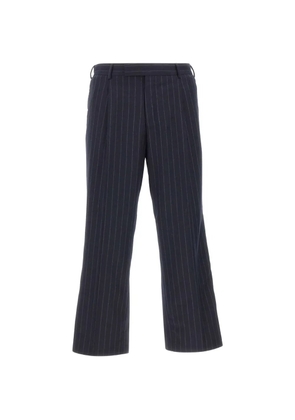 PT Torino Quindici pinstripe-pattern trousers - Blue