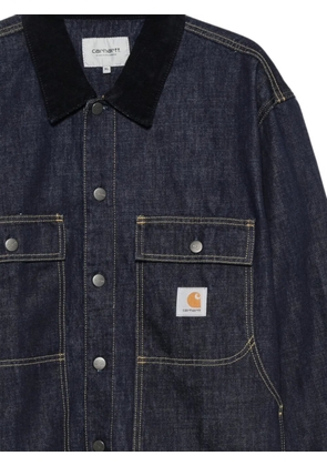 Carhartt WIP Oakland corduroy-collar overshirt - Blue