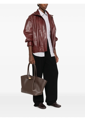 DeMellier small New York leather shoulder bag - Brown