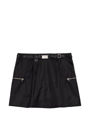 Prada zip-pocket skirt - Black