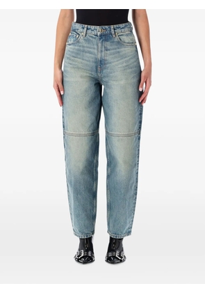 GANNI Stary jeans in tint rigid denim - Blue