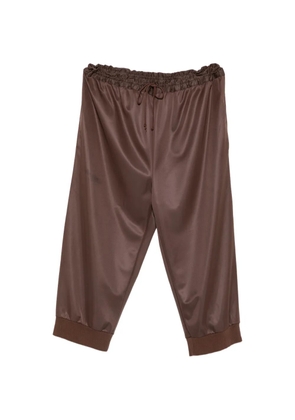 Jean Paul Gaultier Pre-Owned 1990s drawstring-waist track pants - Brown