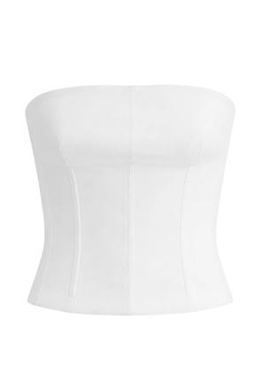 TWP Jillian bustier top - White