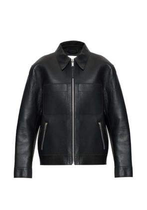 SAMSOE SAMSOE Sastevie leather jacket - Black