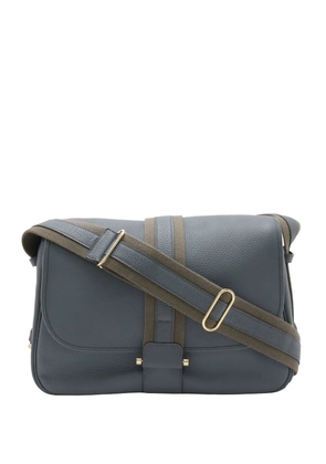 Hermès Pre-Owned 2014 Clemence Bourlingue Messenger Bag crossbody bag - Blue