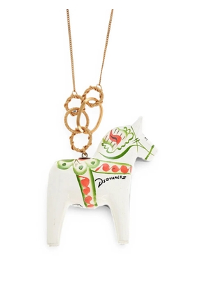 DSQUARED2 horse-pendant necklace - Gold