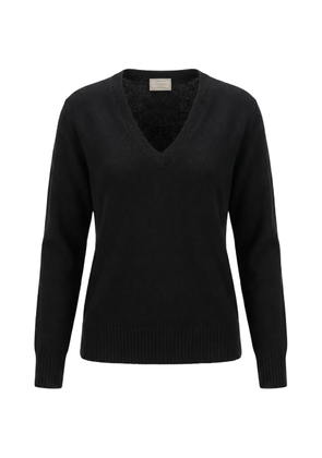 Drumohr V-neck cashmere sweater - Black