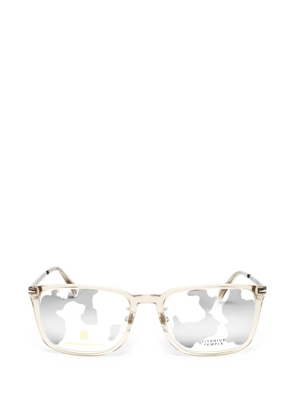 Eyewear by David Beckham square-frame glasses - Neutrals