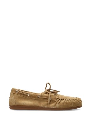 ALOHAS Rowan suede loafers - Neutrals