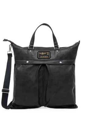 Aeronautica Militare logo-patch shoulder bag - Black
