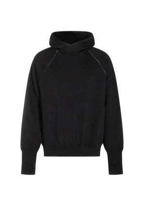 Thom Krom raglan-sleeve hoodie - Black