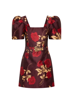 Rebecca Vallance Melora short sleeve mini dress - Red