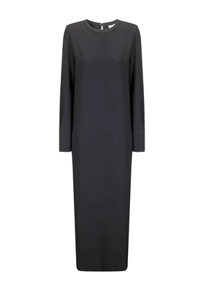 Alberto Biani long-sleeve dress - Black