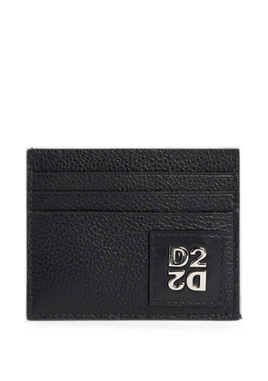 DSQUARED2 D2 Upside Down credit card holder - Black
