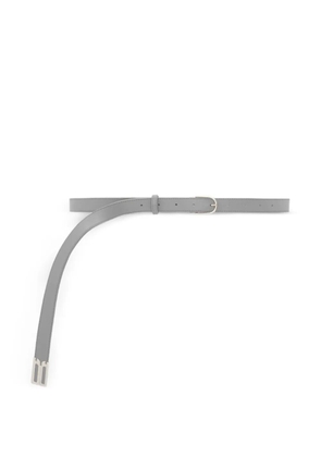 Victoria Beckham Dorian B Finite leather belt - Grey