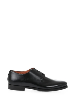 Santoni leather Derby shoes - Black