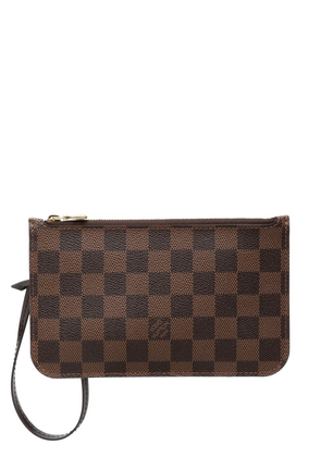 Louis Vuitton Pre-Owned 2016 Damier Ebene Neverfull PM pouch - Brown