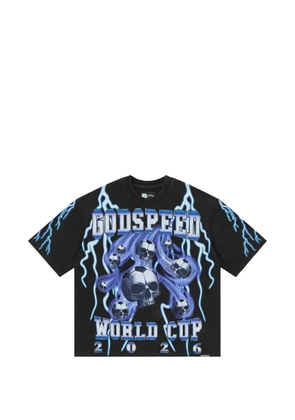 GODSPEED Voltage graphic-print T-shirt - Black
