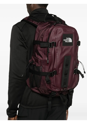 The North Face Hot Shot logo-patch backpack - Purple