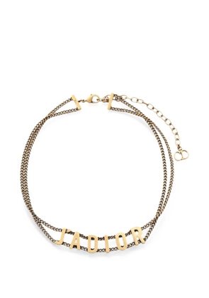 Christian Dior Pre-Owned 2010s J'Adior double-chain necklace - Gold