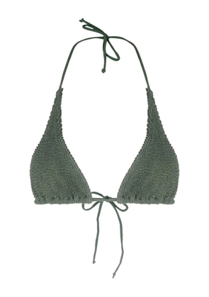 Bond-eye Sofie triangle bikini top - Green