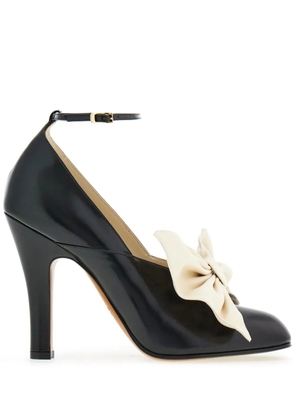 Ferragamo Bella 1928 leather pumps - Black