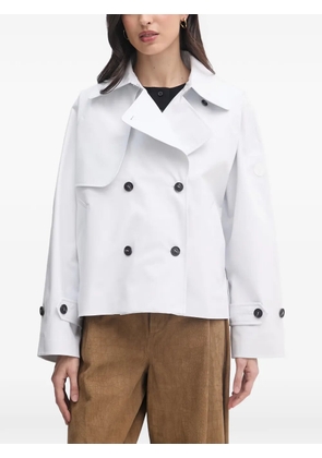 Save The Duck double-breasted cropped jacket - White