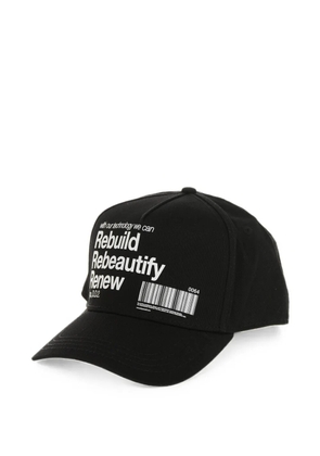 DSQUARED2 slogan-print baseball cap - Black