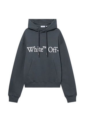 Off-White Bookish Scarf hoodie - Grey