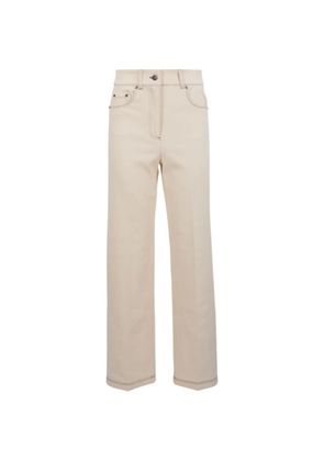 Max Mara Pribes five-pocket cropped jeans - Neutrals