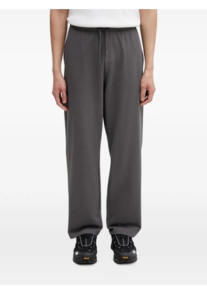 The North Face logo-embroidered drawstring sweatpants - Grey