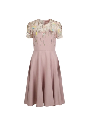 Valentino Garavani sequin-embellished midi dress - Pink